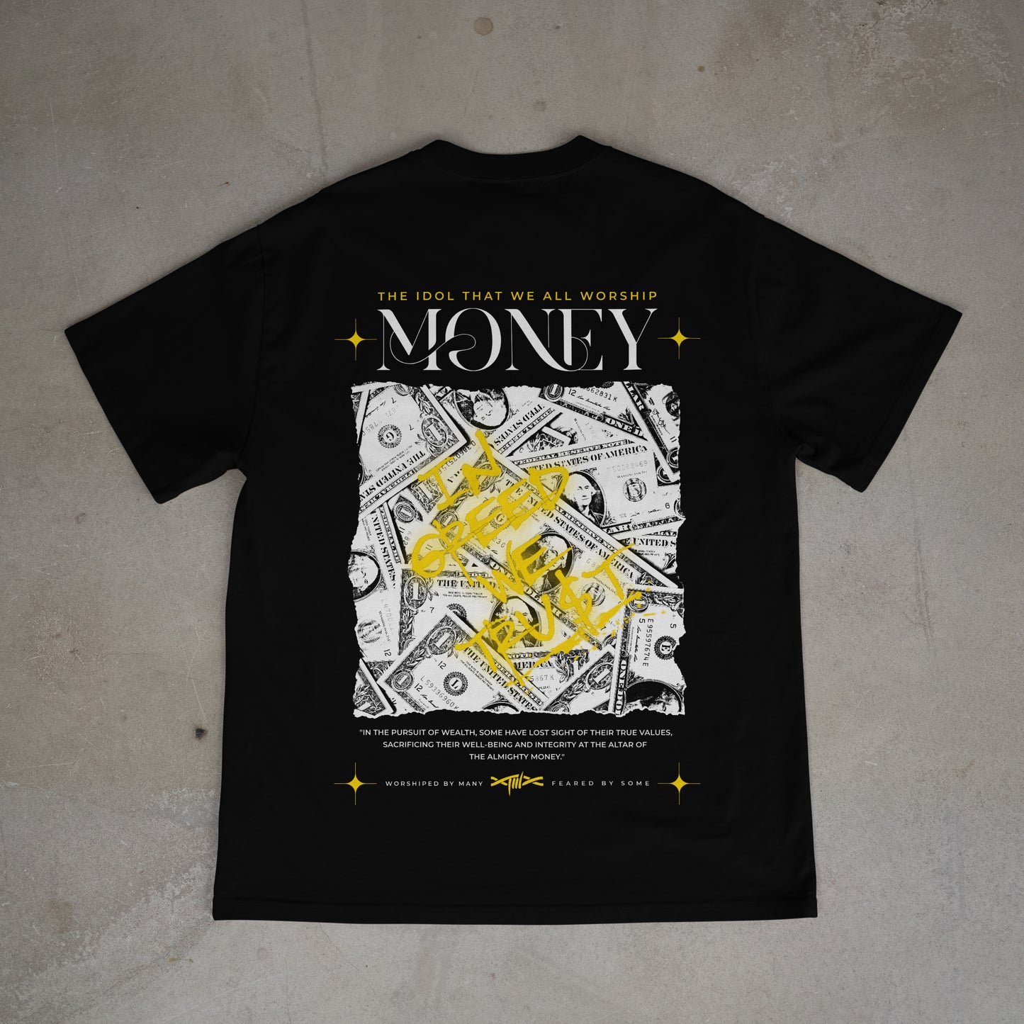 GREED – Seven Deadly Sins Oversized Tee