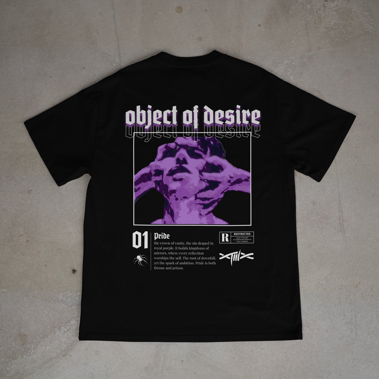 PRIDE – Seven Deadly Sins Oversized Tee